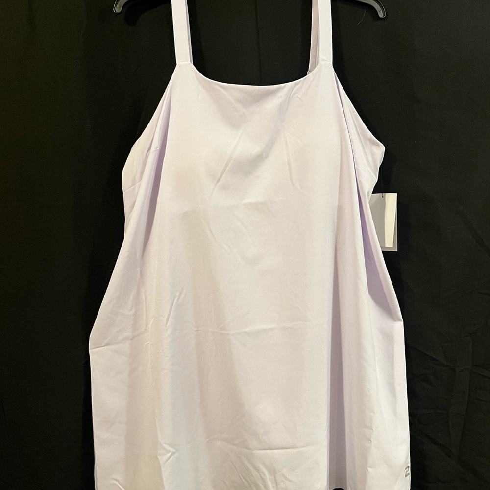 ZELOS Light Purple Sleeveless Top